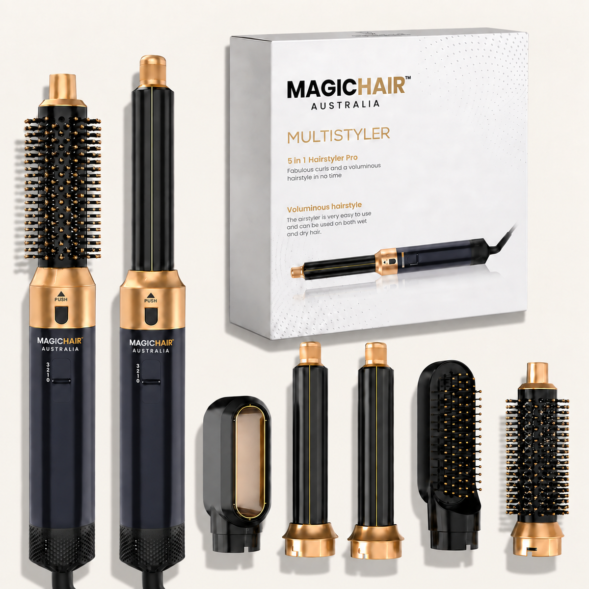 AU Dry, Curl, Volumise & Straighten 5-in-1 MagicHair