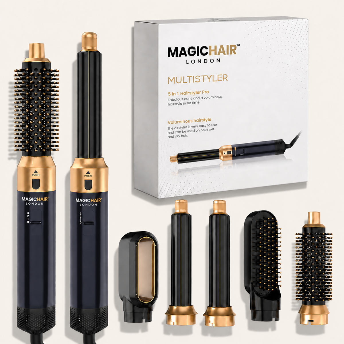 Dry, Curl, Volumise & Straighten 5-in-1